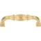 Jeffrey Alexander 96 mm Center-to-Center Brushed Gold Audrey Cabinet Pull 278-96BG - alternate 7